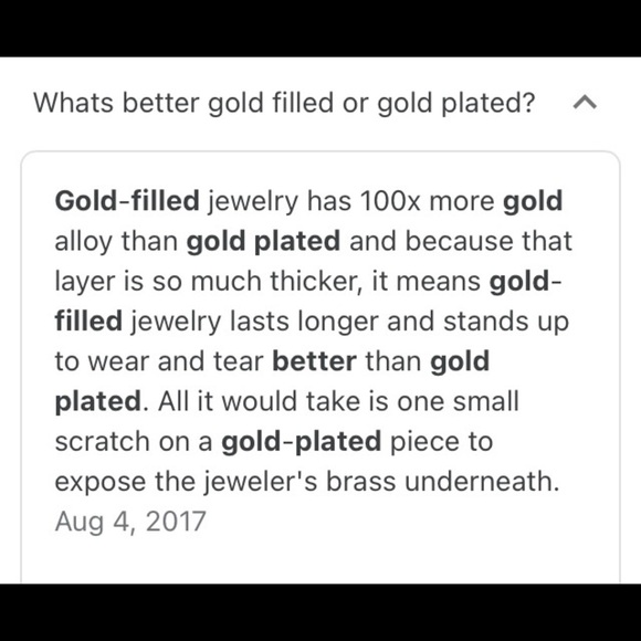 18K Gold Filled Necklace 18” Long - Picture 6 of 6